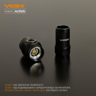 Портативний світлодіодний ліхтарик VIDEX VLF-A055 600Lm 5700K, Videx, 26569