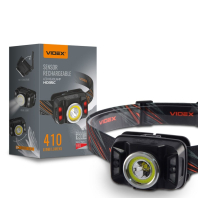 Налобний світлодіодний ліхтарик VIDEX VLF-H035C 410Lm 5000K, Videx, 26571