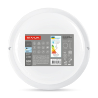 LED світильник вологозахищений круглий TITANUM 20W 6500K TL-BHR-206, Titanum, 26599