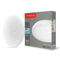 LED світильник настінно-стельовий TITANUM 32W 5000K  Кільця, Titanum, 26688