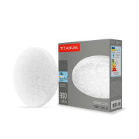 LED світильник настінно-стельовий TITANUM 12W 5000K Кільця, Titanum, 26689