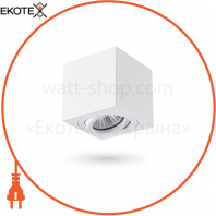 Светильник VIDEX под лампу GU10 SPF01 накладной белый
