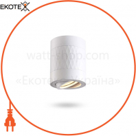 Світильник VIDEX під лампу GU10 SPF04A накладний білий + біла призма