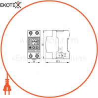 Реле контролю напруги та струму VIDEX RESIST 145-300В 1-63А