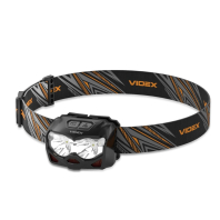 Налобний світлодіодний ліхтарик VIDEX VLF-H055D 500Lm 5000K, Videx, 27212