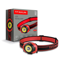 Налобний світлодіодний ліхтарик TITANUM TLF-H02 100Lm 6500K, Titanum, 27325