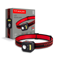 Налобний світлодіодний ліхтарик TITANUM TLF-H05 250Lm 6500K, Titanum, 27328