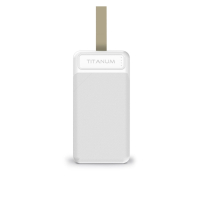 Повербанк TITANUM 914 White 30000mAh, Titanum, 27359