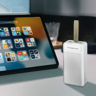 Повербанк TITANUM 914 White 30000mAh, Titanum, 27359