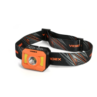 Налобний світлодіодний ліхтарик VIDEX VLF-H085-OR 400Lm 5000K, Videx, 27529