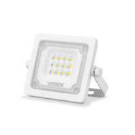 LED прожектор VIDEX F2e 10W 900Lm 5000K 220V, Videx, 27540