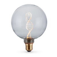 LED лампа VIDEX Filament VL-DNA-G125-C 3.5W E27 1800K, Videx, 27608