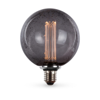 LED лампа VIDEX Filament VL-DI-G125FC1979S 4W E27 1800K Smoke, Videx, 27612