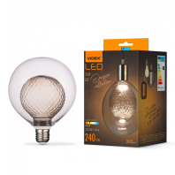LED лампа VIDEX Filament VL-DG125-BB80LF 3.5W E27 3000K Bulb in bulb, Videx, 27620