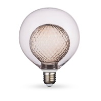LED лампа VIDEX Filament VL-DG125-BB80LF 3.5W E27 3000K Bulb in bulb, Videx, 27620