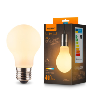 LED лампа VIDEX Filament VL-DA60MO 4W E27 3000K Porcelain dimmable, Videx, 27623