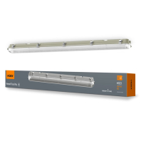 LED світильник IP65 лінійний під лампу 2хТ8 VIDEX 1,2М 220V, Videx, 27666