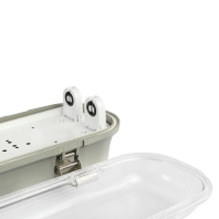 LED світильник IP65 лінійний під лампу 2хТ8 VIDEX 1,2М 220V, Videx, 27666