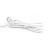 Мережевий подовжувач VIDEX ONCORD з/з 4п 3м (3x1.5мм) 3.4А USB(QC3.0) +USB-C(PD20W) з кнопкою White, Videx, 27695