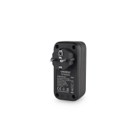 Мережевий адаптер VIDEX ONCORD з/з 1п 2.4A 2USB+USB-C Black, Videx, 27698