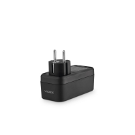 Мережевий адаптер VIDEX ONCORD з/з 1п 2.4A 2USB+USB-C Black, Videx, 27698