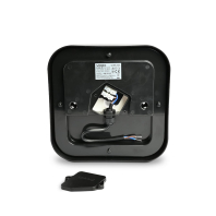 LED світильник ART IP65 квадратний VIDEX 15W 5000K Black, Videx, 27812