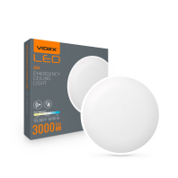LED Світильник аварійний накладний з датчиком руху VIDEX 30W 2700-6500K 220V, Videx, 27937