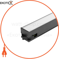 LED светильник линейный магистральный VIDEX BNL02 24W 0.6М 5000K 220V Black