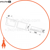 Enext l002014 светильник e.light.1701.1.60.27.white 60w