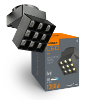 Світильник МАГНІТНИЙ трековий VIDEX LE29B 16W 4000K 48V Black, Videx, 28024