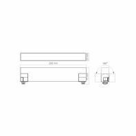LED світильник трековий VIDEX TR05 15W 4100K 220V чорний, Videx, 28195