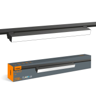 LED світильник трековий VIDEX TR05 30W 4100K 220V чорний, Videx, 28196