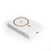 Повербанк з бездротовою зарядкою 10000mAh VIDEX VPB-331 PD20W White