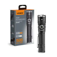 Портативний світлодіодний ліхтарик VIDEX VLF-A231Z 1500Lm 5000K, Videx, 28361