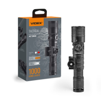 Тактичний світлодіодний ліхтарик VIDEX VLF-AT366 1000Lm 5000K, Videx, 28365