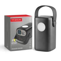 Повербанк 60000mAh TITANUM WC60 PD100W Black, Titanum, 28499