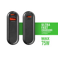 Повербанк 20000mAh VIDEX VPB-202C 75W Black, Videx, 28501