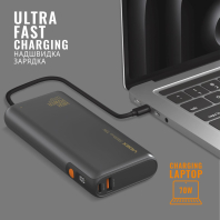 Повербанк 20000mAh VIDEX VPB-202C 75W Black, Videx, 28501