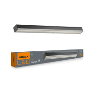LED світильник лінійний VIDEX BN03 30W 0.6М 5000K 220V Black, Videx, 28532