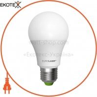 Класична світлодіодна LED Лампа EUROLAMP EKO A60 8W E27 4000K, Eurolamp, LED-A60-08274(D)