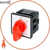 Пакетний перемикач LK40/2.211-SP/45 щитовий, на DIN - рейку, 3p, 0-1, 40А, Enext, 8617-200