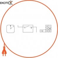 Enext 8467-200 пакетный переключатель lk25 / 1.216-sp / 45 щитовой, на din - рейку, 1p, 0-1, 25а