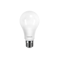 Набір LED ламп 12W яскраве світло А65 Е27 220V (3-LED-336-01), Maxus, 3-LED-336-01