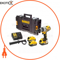 Дриль-шуруповерт акумуляторна бесщеточний ударна DeWALT DCD996P3K, DeWALT, DCD996P3K