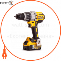 Дриль-шуруповерт акумуляторна бесщеточний ударна DeWALT DCD996P3K, DeWALT, DCD996P3K