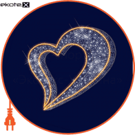 Світлова конструкція Серце, 2,4*2,1*0,5