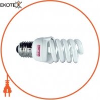 Лампа енергозберігаюча e.save.screw.E27.9.2700.T2, тип screw, цоколь Е27, 9W, 2700 К, колба Т2, Enext, l0250020