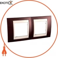 MGU6.004.551 РАМКА, 2-МОД., Теракота. / СЛОН.КІСТКА