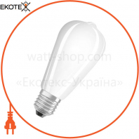 Лампа LEDISON ST55 6,5W/827 230V GL FR E27 6XBLI1 OSRAM, Ledvance Osram, 4058075269804