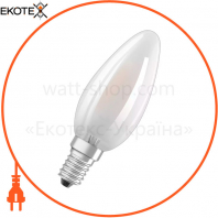 Лампа LED CL B60 DIM 6,5W/827 230V філаментна матова GL FR E14 10X1 OSRAM